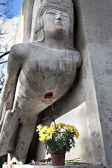 Oscar Wilde's Tomb